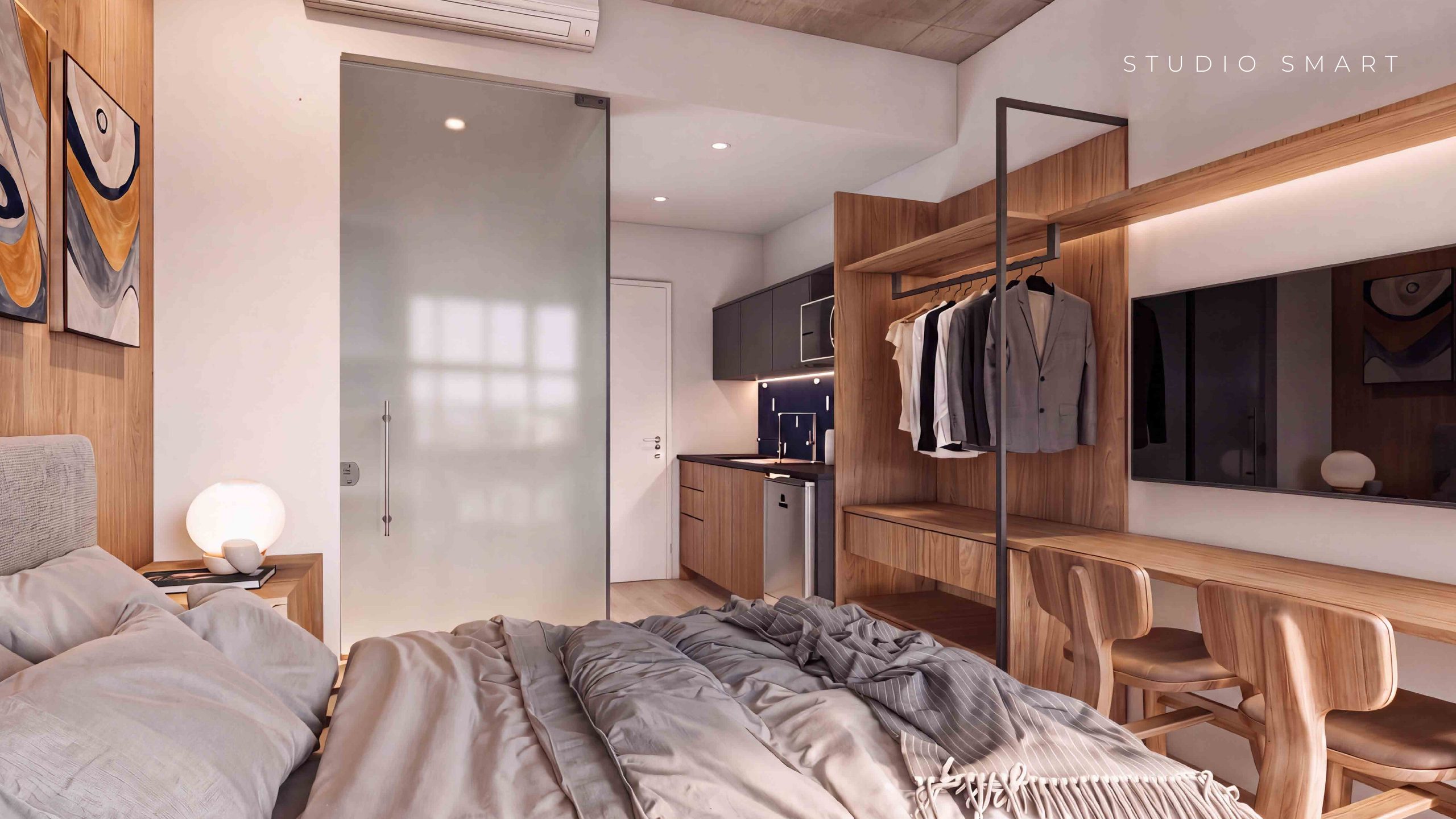 Ambiente decorado — Studio Smart